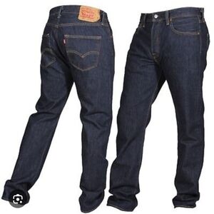 Levi's Men's 501 Original Fit Jeans Straight Leg Button Fly 100% Cotton 36 32